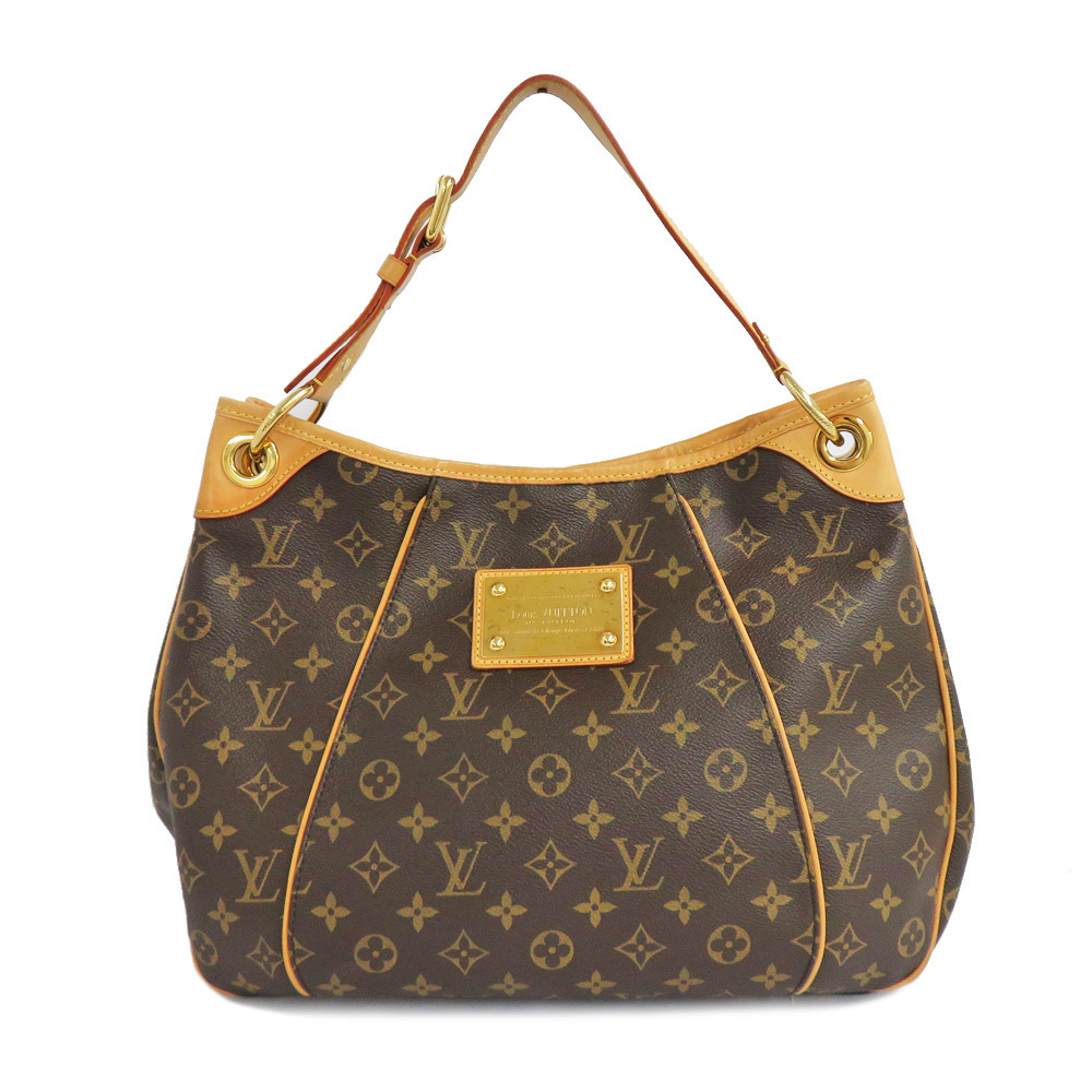 Louis Vuitton Monogram Galliera GM Shoulder Bag Brown